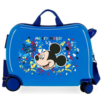 Maleta trolley Disney Mickey Colour Mayhem de ABS 50cm