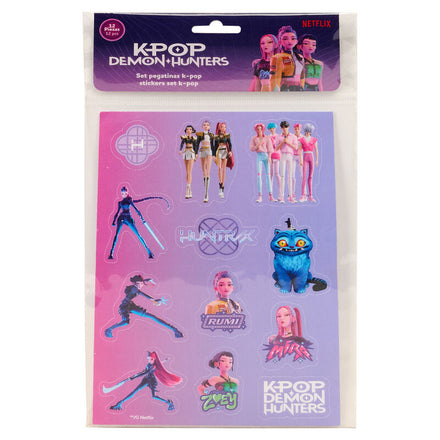 Kpop Demon Hunters Stationery Assorted Sticker Set