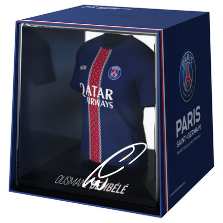 Figura de la camiseta de Dembélé del PSG