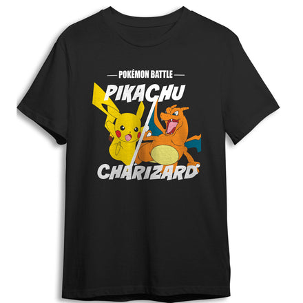 Pokemon Pikachu Vs Charizard Child T - Shirt
