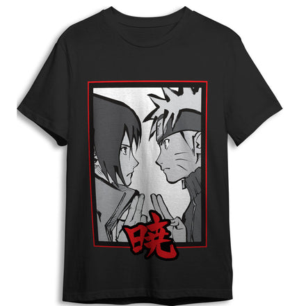 Camiseta de adulto Naruto Shippuden Face to Face
