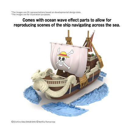 One Piece Grand Ship Collection Netflix Going Merry Model Kit Figure