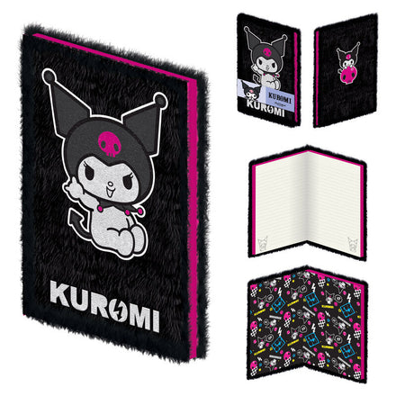 Cuaderno A5 de Hello Kitty y Kuromi