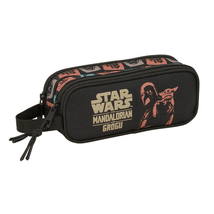 Star Wars Mandalorian & Grogu Double Pencil Case
