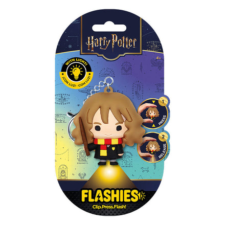 Flashies Harry Potter Hermione 3D Keychain with LED Flashlight
