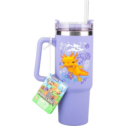 Minecraft Travel Tumbler Purple Paladone Products