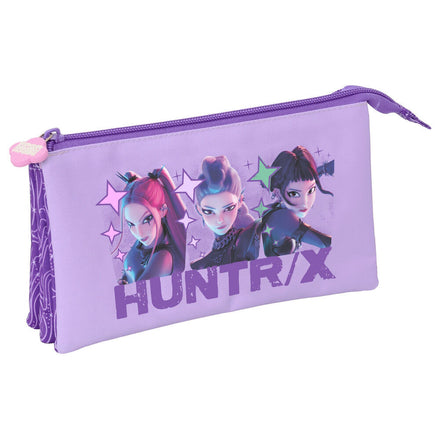 Estuche triple de Kpop Demon Hunters Battle