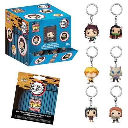 Llaveros Pocket POP surtidos Mystery Demon Slayer