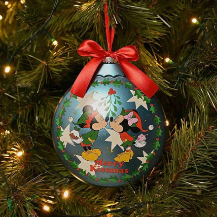 Bola de Navidad de Mickey y Minnie de Disney