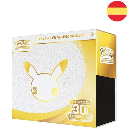 Caja de Entrenador Élite del 30 aniversario de Pokémon en español