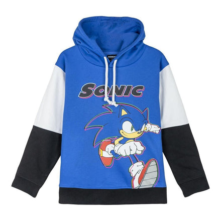 Sudadera con capucha de Sonic the Hedgehog de algodón cepillado