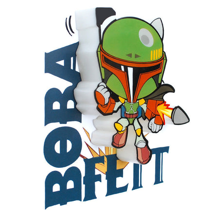 Star Wars Boba Fett 3d Light Fx Mini Lamp