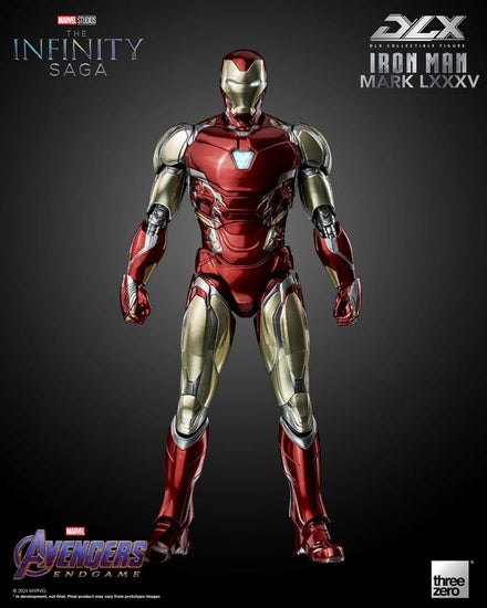 Infinity Saga Dlx Action Figura 1/12 Iron Man Mark 85 17 Cm Threezero