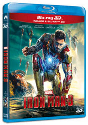 IRON MAN 3 3D ACTION - BLU-RAY