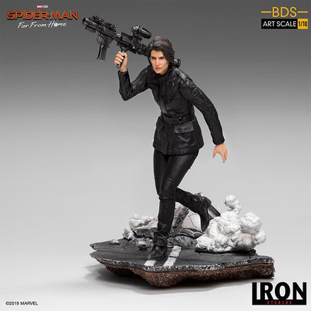 Iron Studio Spider - Man Ffh Maria Hill 1/10 Statua