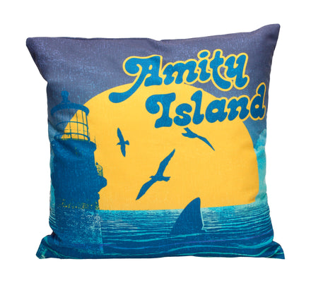 Jaws Amity Island Square Cuscino Cuscino Sd Toys