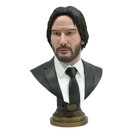 Busto John Wick Legends In 3d 1/2 Capítulo 2 25 Cm Diamond Select