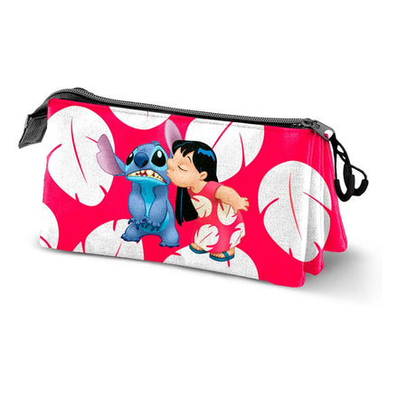 Estuche triple Lilo & Stitch Kiss Karactermania