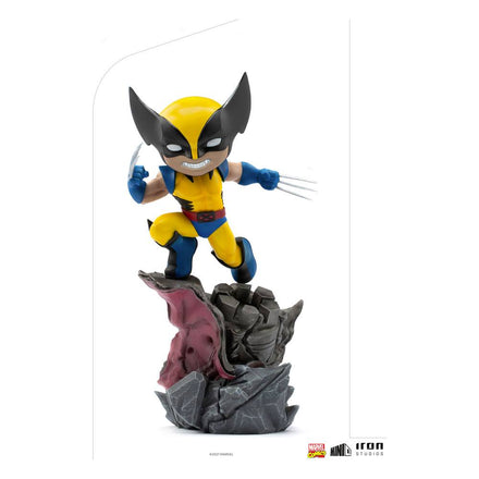 Marvel Comics Mini Co. Deluxe Pvc Figura Wolverine (x - Men) 21 Cm Iron Studios
