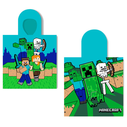 Poncho Toalla de Algodón Minecraft Mojang Studios
