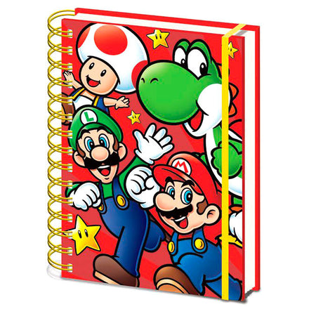 Agenda A5 Nintendo Super Mario Bros Pyramid
