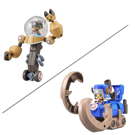 Maqueta One Piece Chopper Heavy Armor y Horn 10 cm Bandai