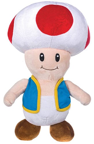 SUPER MARIO TOAD PLUSH 55CM NINTENDO SUPER MARIO - PLUSH TOY