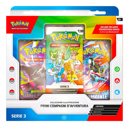 POKÉMON - Colección Primeros Compañeros de Aventura - Serie 3 - ITA