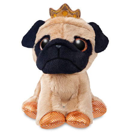 Peluche de perro pug de 18 cm Aurora