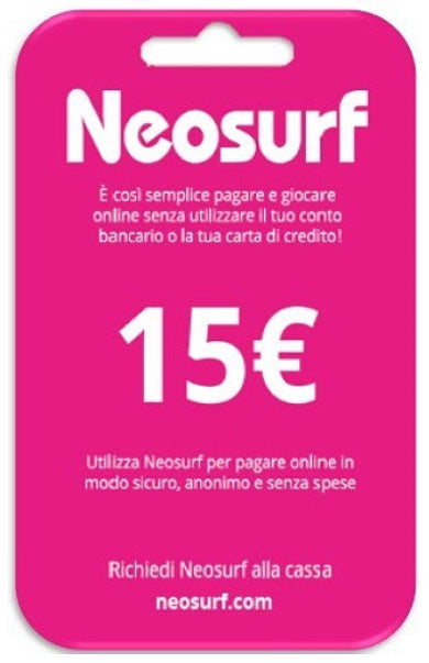 Neosurf 15 euros