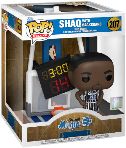 Funko Pop Deluxe NBA Orlando Magic Shaq con tablero 207