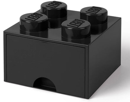 Cajonera Lego Brick 4 Negra