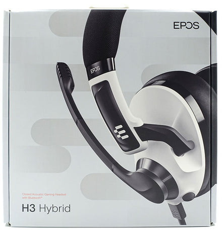 EPOS H3 Hybrid Closed Acoustic Gaming Headset White