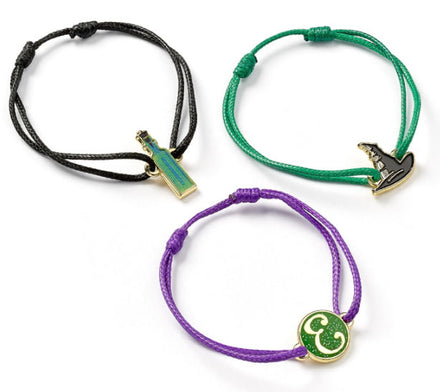 Pulseras de la amistad de Wicked Elphaba, paquete de 3