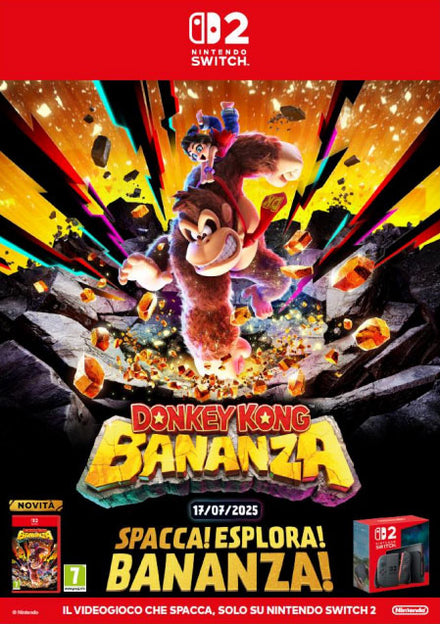 Póster de Donkey Kong Bananza