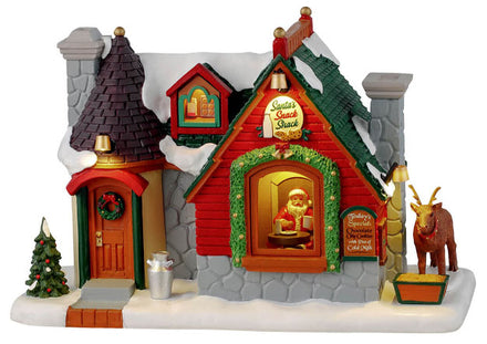 45271 Lemax Santa's Snack Shack + 4.5v Adaptor