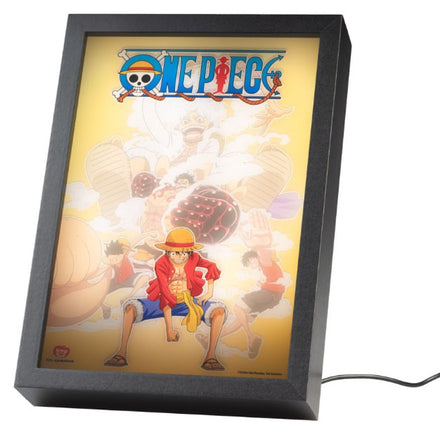 Quadro Retroilluminato One Piece Monkey D. Luffy
