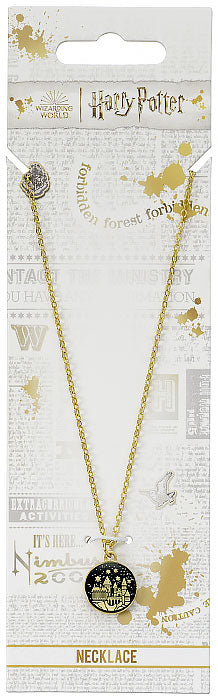 Collana Harry Potter Castello Di Hogwarts Gold
