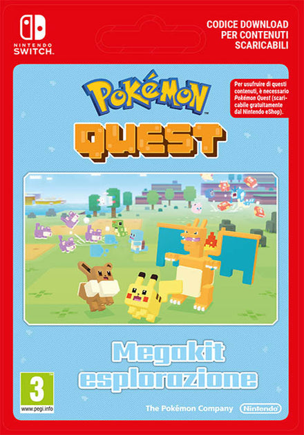 Pkm Quest Megakit Esplorazione Dlc Swi