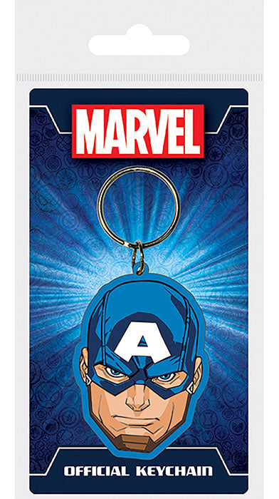 Llavero Marvel Cabeza de Capitán América