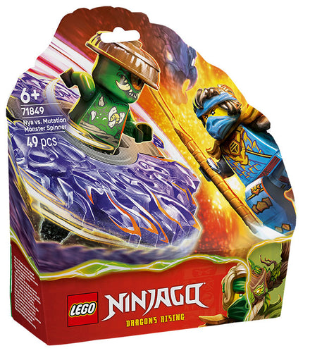 71849 Ninjago Nya Contro Spinner Mostro Della Mutazione