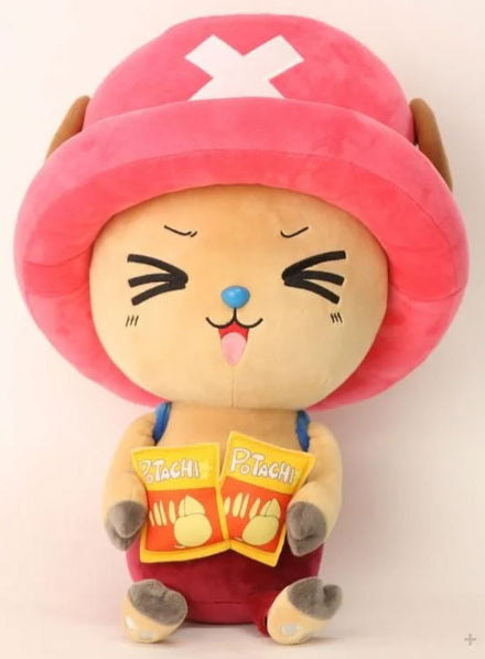 Peluche One Piece Tony Tony Chopper w/Chips 45cm