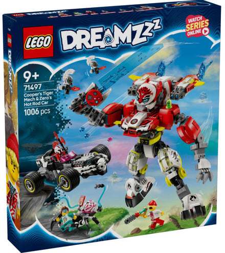 71497 DreamZzz Tigre-meca de Cooper y Coche de Zero