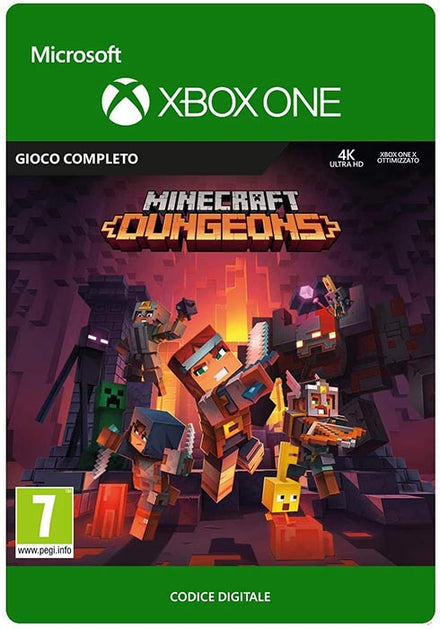Microsoft Minecraft Dungeons Pin de Italia