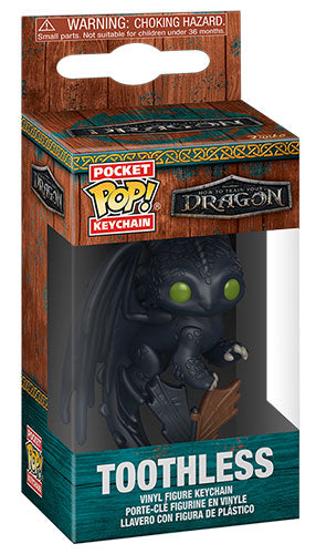 Llavero Funko de Toothless de Cómo entrenar a tu dragón