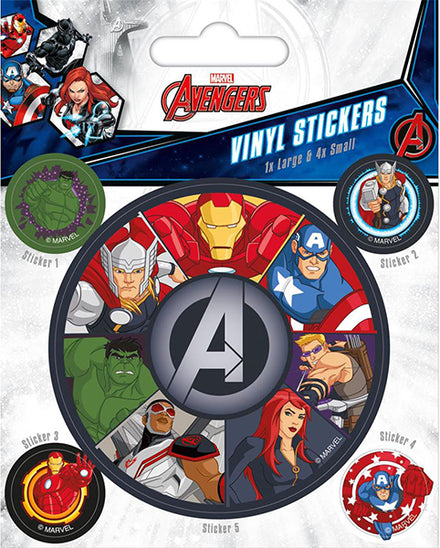 Pegatinas de Marvel Avengers