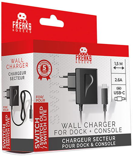 Freaks Switch Cargador CA para el Dock V2