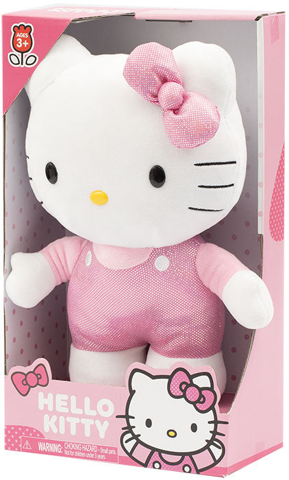 Hello Kitty Pink Spot Sparkl Plush 30cm