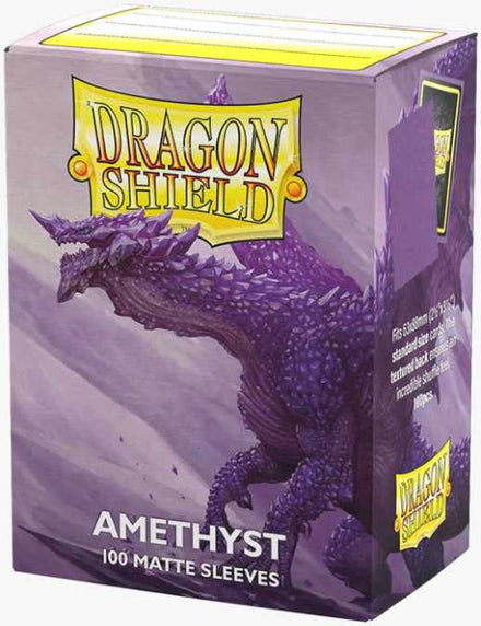 Fundas Dragon Shield Standard Matte Amethyst 100 uds