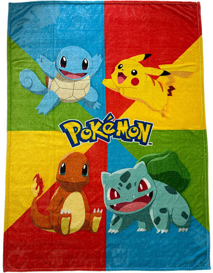 Manta polar Pokemon Characters 130x180cm